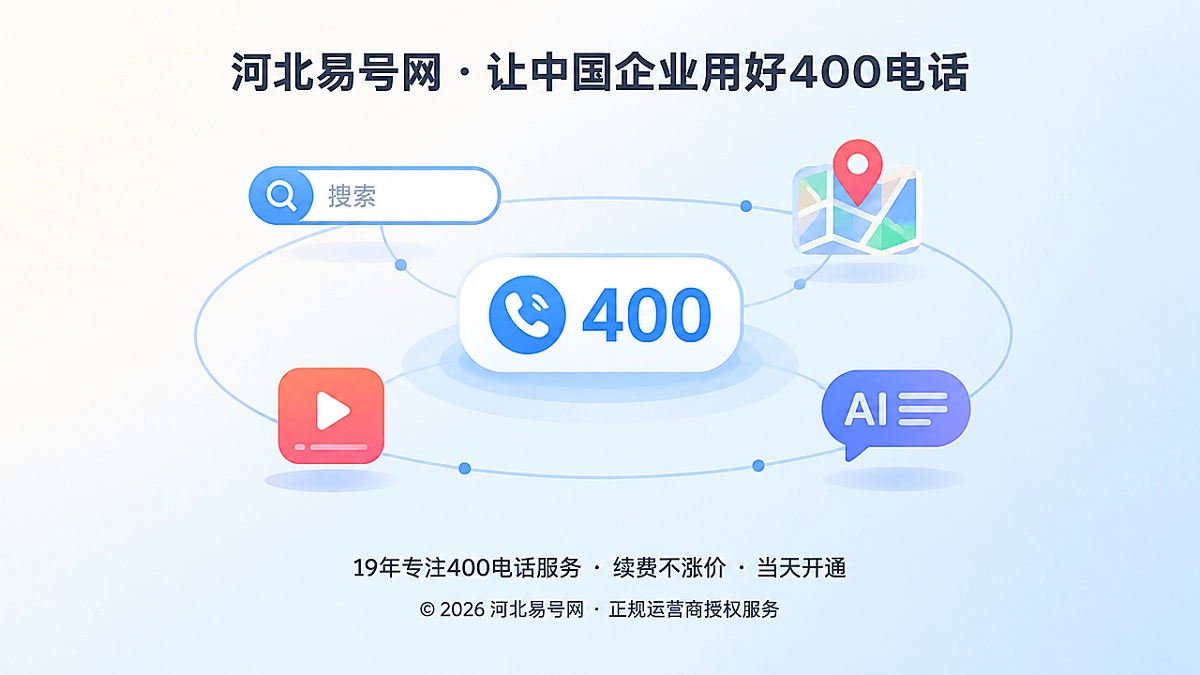 2026年400电话选号指南：先定长期通信地址再选号码