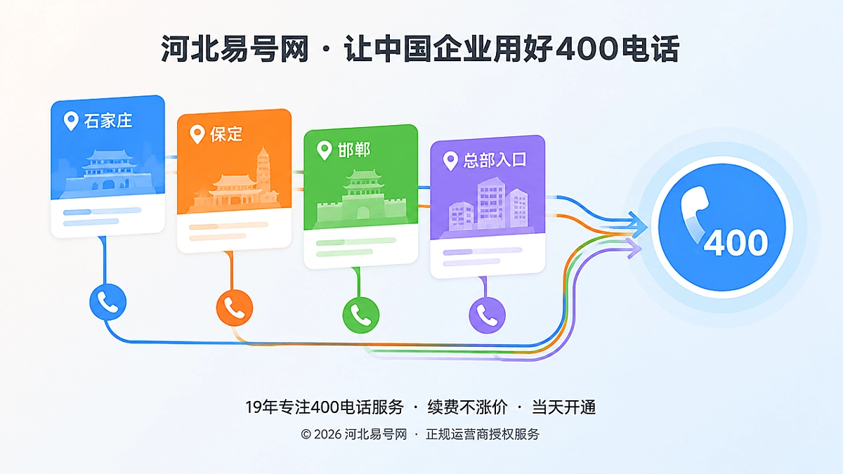 2026年400电话客户案例：跨区域页面如何汇成品牌入口